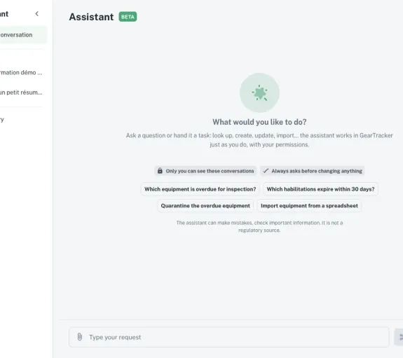 Ein KI-Assistent, der Sie schneller macht — GearTracker