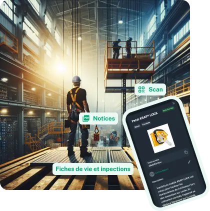 Gestion et inspection de vos équipements, <br><span class='text-primary'>plus simplement, plus rapidement.</span>