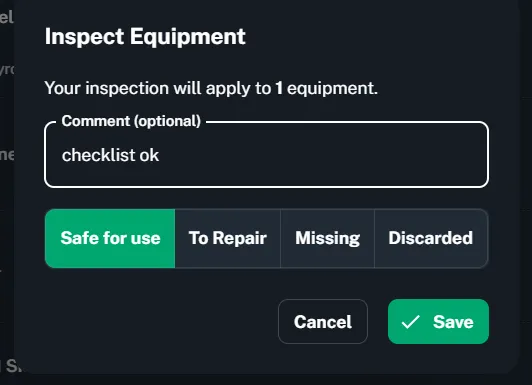 Inspect