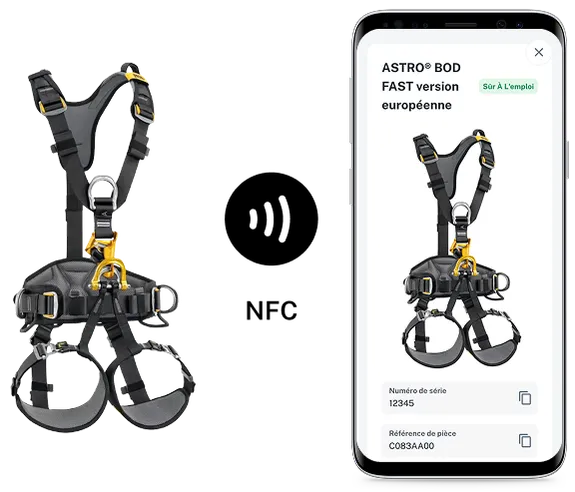 Scannez vos équipements (NFC/code-barres)